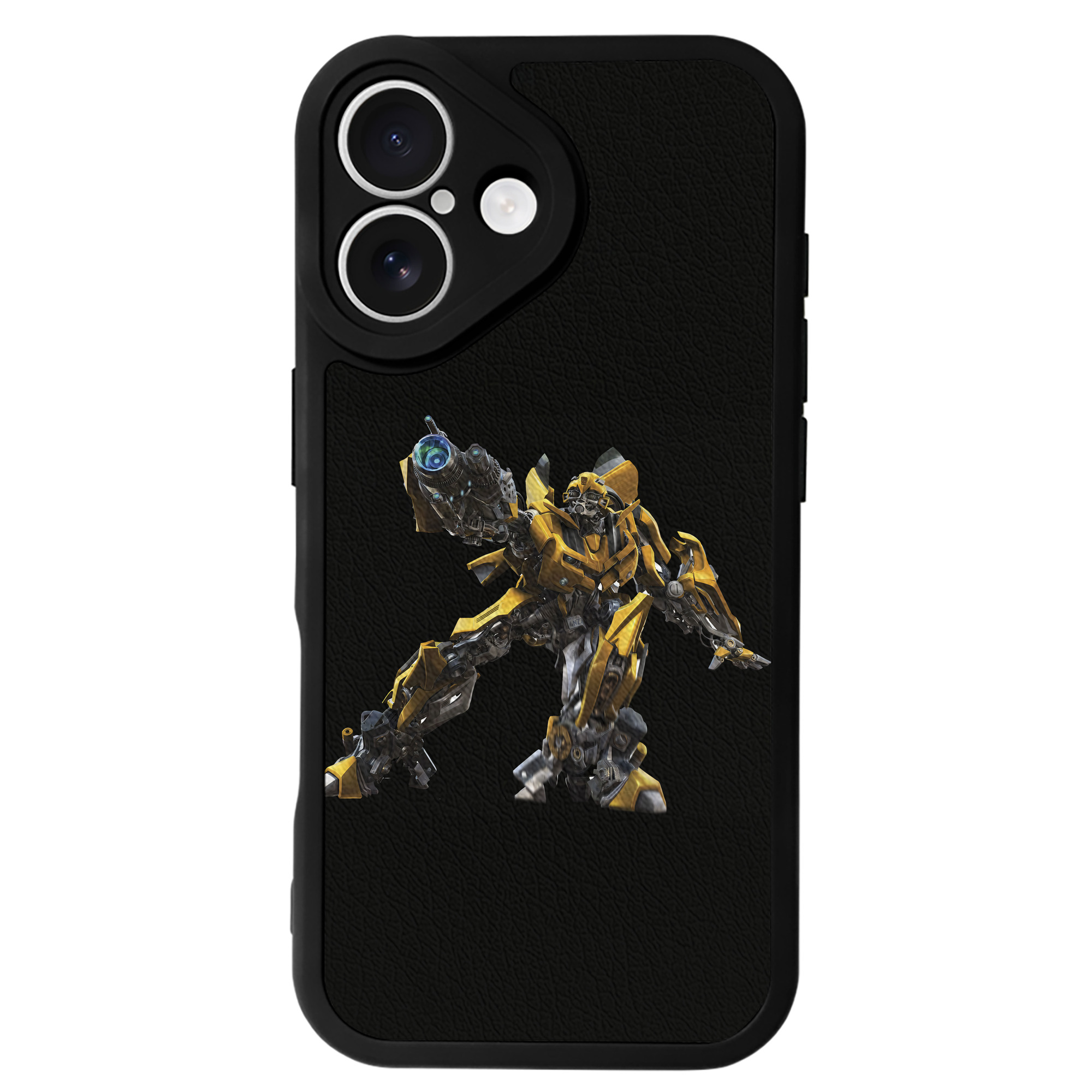 （画像用） Transformers トランスフォーマー 【iPhone 16シリーズ対応】シリコンスマホケース（レザー調） 材質：シリコン